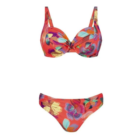 ‼️SALE ‼️ New Gorgeous Anita Rosa Faia Coral Bikini Set Size 12 / 38E - Picture 2 of 9